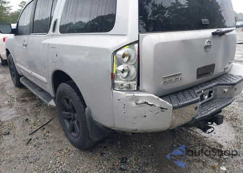 2004 Nissan Armada Se/Le из США, поврежденный, VIN 5N1AA08B74N706152